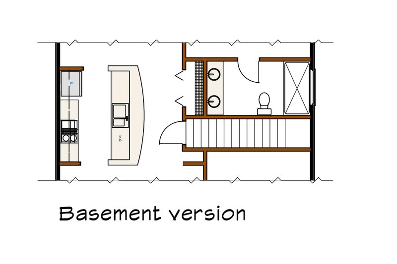 Dream House Plan - Floor Plan - Other Floor for Modern House Plan #79-292 - 3 bed, 2 bath