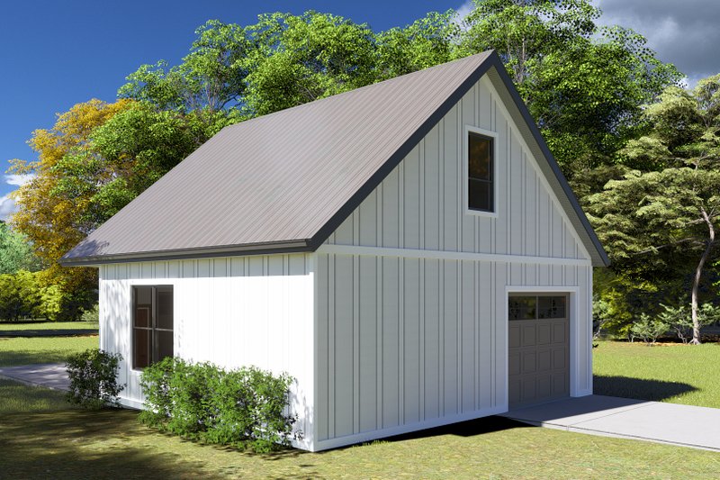 Dream House Plan - Exterior - Rear Elevation for Traditional House Plan #1060-180, 0 bath