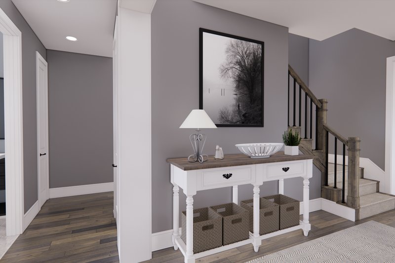 House Plan Design - Interior - Entry 1 for Country House Plan #51-1567 - 3 bed, 2.5 bath