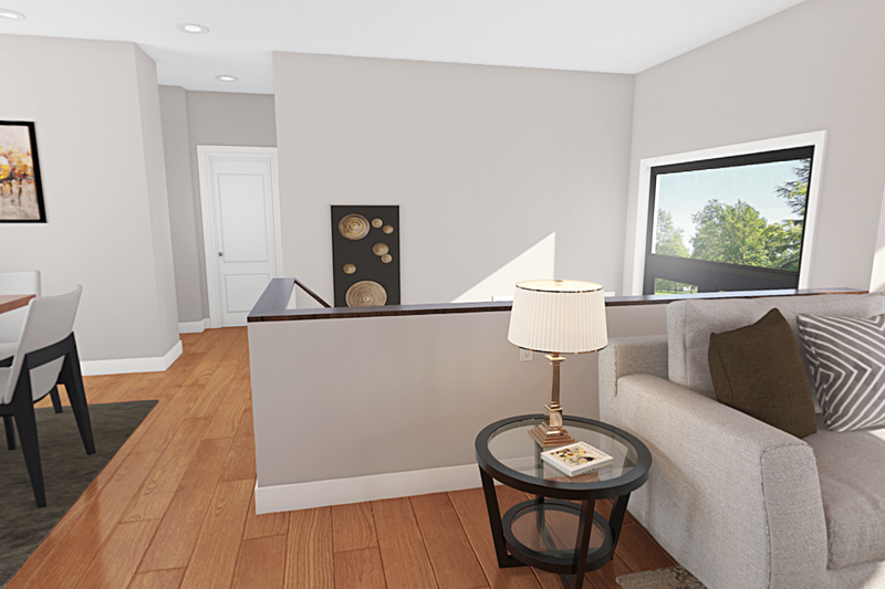 Home Plan - Interior - Entry for Prairie House Plan #48-1048 - 4 bed, 3 bath