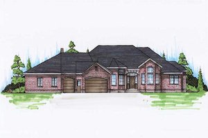 Traditional Exterior - Front Elevation Plan #5-310