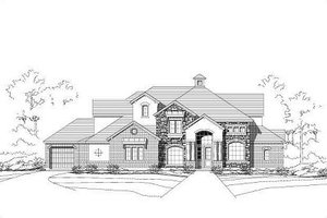 Traditional Exterior - Front Elevation Plan #411-635