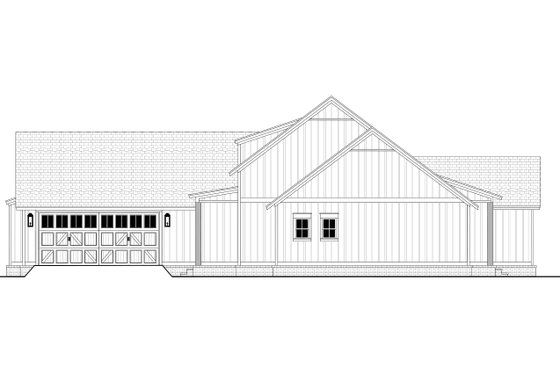 Exterior - Other Elevation 1 for Farmhouse House Plan #430-324 - 3 bed, 2.5 bath