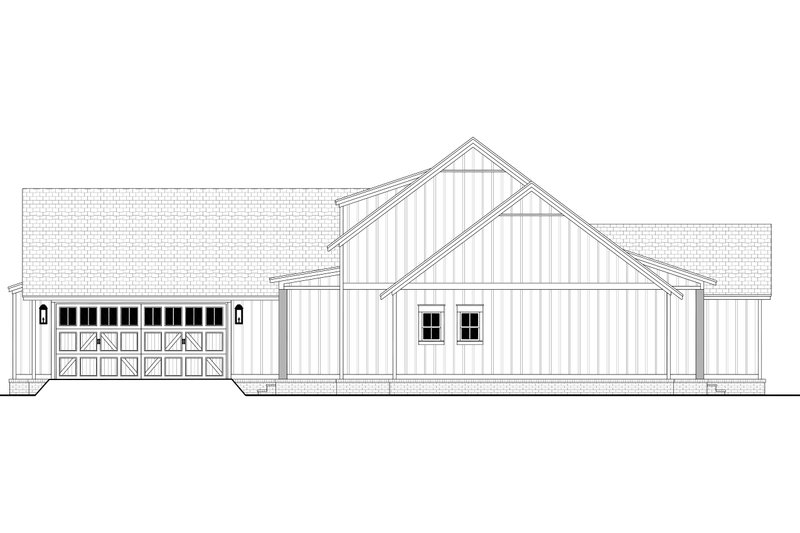House Plan Design - Exterior - Other Elevation 1 for Farmhouse House Plan #430-324 - 3 bed, 2.5 bath
