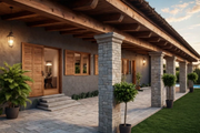 Contemporary Style House Plan - 3 Beds 2 Baths 5464 Sq/Ft Plan #542-12 