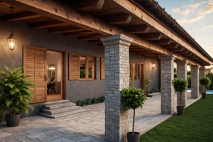 Contemporary Exterior - Front Elevation Plan #542-12