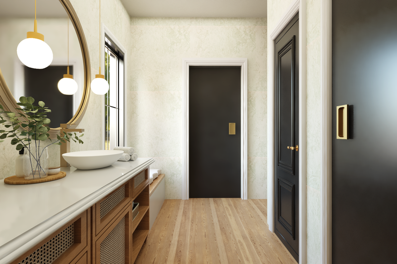 Architectural House Design - Interior - Master Bathroom for Craftsman House Plan #1064-346 - 3 bed, 3.5 bath