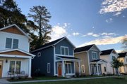 Farmhouse Style House Plan - 3 Beds 2.5 Baths 1232 Sq/Ft Plan #461-115 Exterior 