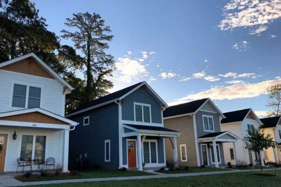 Exterior - Front Elevation 3 for Farmhouse House Plan #461-115 - 3 bed, 2.5 bath