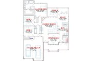 Traditional Style House Plan - 3 Beds 2 Baths 1763 Sq/Ft Plan #63-157 