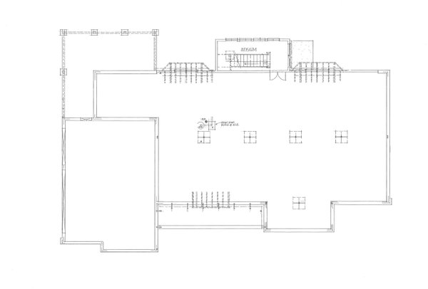Mediterranean Floor Plan - Lower Floor Plan #57-279