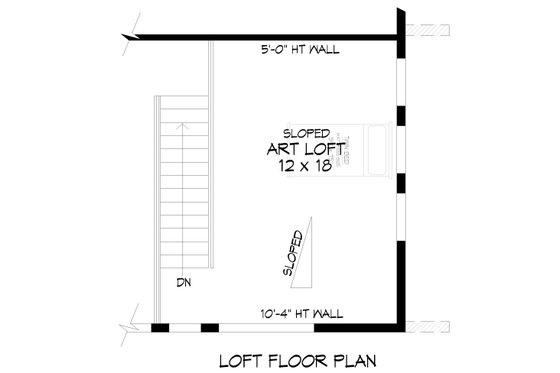 Floor Plan - Upper Floor 1 for Contemporary House Plan #932-920 - 4 bed, 2.5 bath