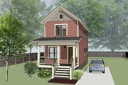 Traditional Style House Plan - 2 Beds 1.5 Baths 868 Sq/Ft Plan #79-277 