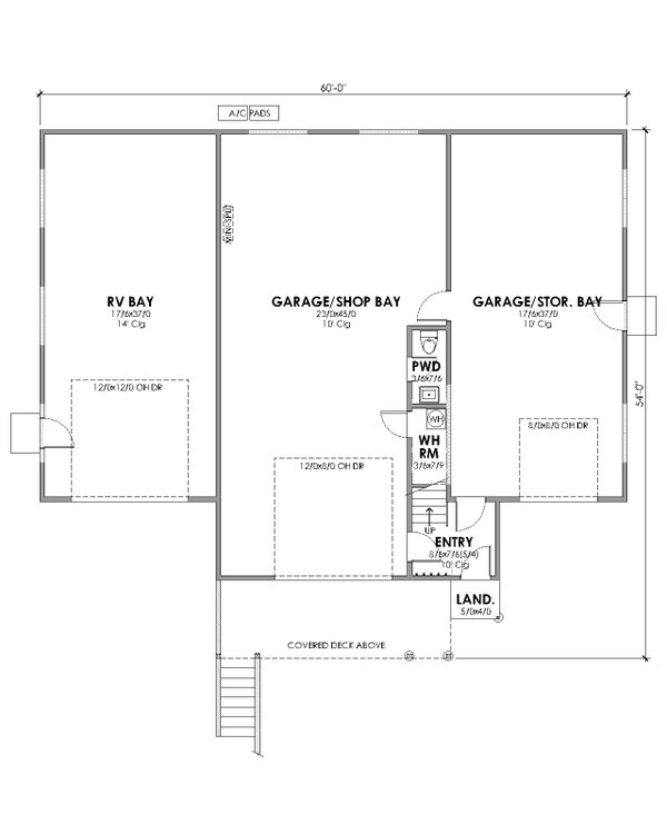 Country Floor Plan - Main Floor Plan #1105-11