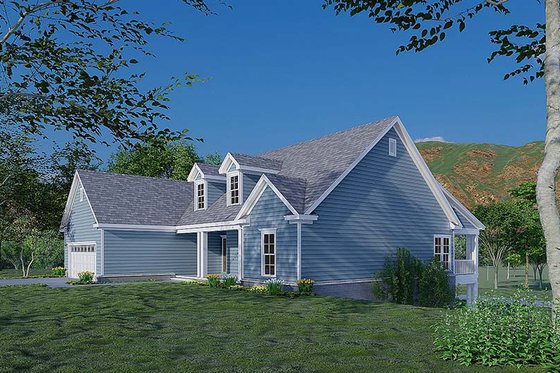 Exterior - Other Elevation 4 for Traditional House Plan #923-177 - 3 bed, 3.5 bath