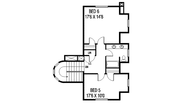 House Blueprint - Country Floor Plan - Other Floor Plan #60-128