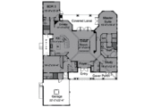 European Style House Plan - 3 Beds 4 Baths 3065 Sq/Ft Plan #115-135 