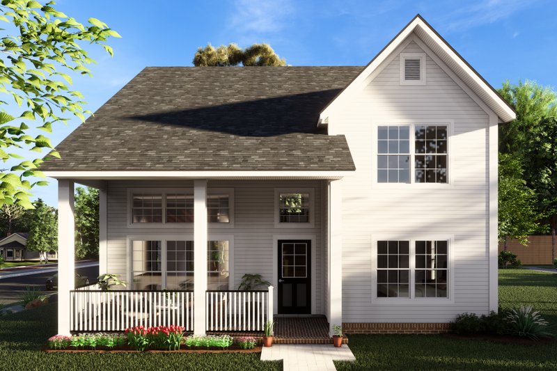 Home Plan - Cottage Exterior - Front Elevation Plan #513-2228