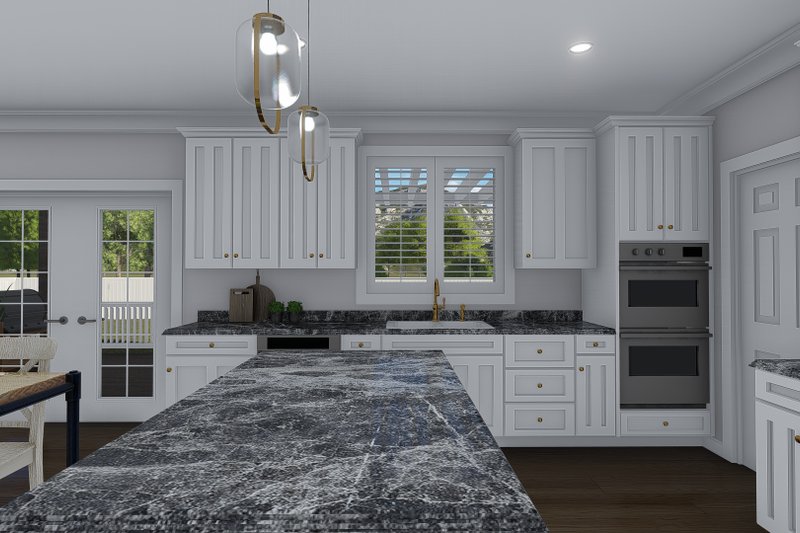 Dream House Plan - Interior - Kitchen 1 for Traditional House Plan #1060-8 - 5 bed, 4 bath