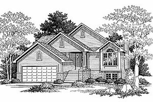 Traditional Exterior - Front Elevation Plan #70-109