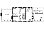 Southern Style House Plan - 4 Beds 2.5 Baths 4008 Sq/Ft Plan #72-189 