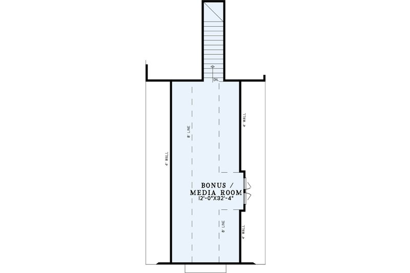 Architectural House Design - Floor Plan - Upper Floor for Craftsman House Plan #923-342 - 4 bed, 3.5 bath