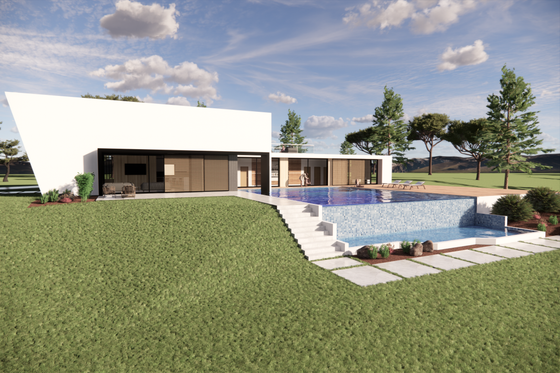 Exterior - Other Elevation 5 for Modern House Plan #473-1 - 3 bed, 2.5 bath