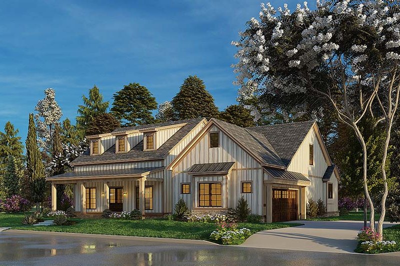 House Design - Exterior - Other Elevation 1 for Craftsman House Plan #923-175 - 4 bed, 2.5 bath