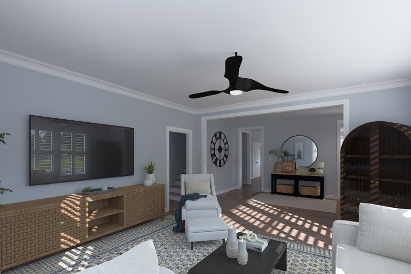 Dream House Plan - Interior - Family Room 1 for Farmhouse House Plan #1060-492 - 3 bed, 3 bath