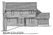 Traditional Style House Plan - 3 Beds 2.5 Baths 1929 Sq/Ft Plan #70-245 