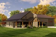 Country Style House Plan - 3 Beds 2.5 Baths 2628 Sq/Ft Plan #1064-238 
