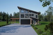 Contemporary Style House Plan - 3 Beds 2.5 Baths 2289 Sq/Ft Plan #932-1314 