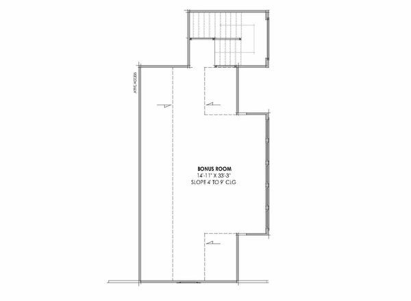 Architectural House Design - Floor Plan - Upper Floor for Country House Plan #1096-212 - 4 bed, 5 bath
