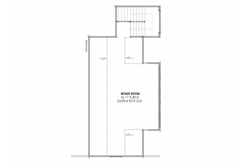 Architectural House Design - Floor Plan - Upper Floor for Country House Plan #1096-212 - 4 bed, 5 bath