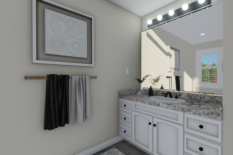 House Plan Design - Interior - Master Bathroom 1 for Traditional House Plan #1060-105 - 4 bed, 2.5 bath