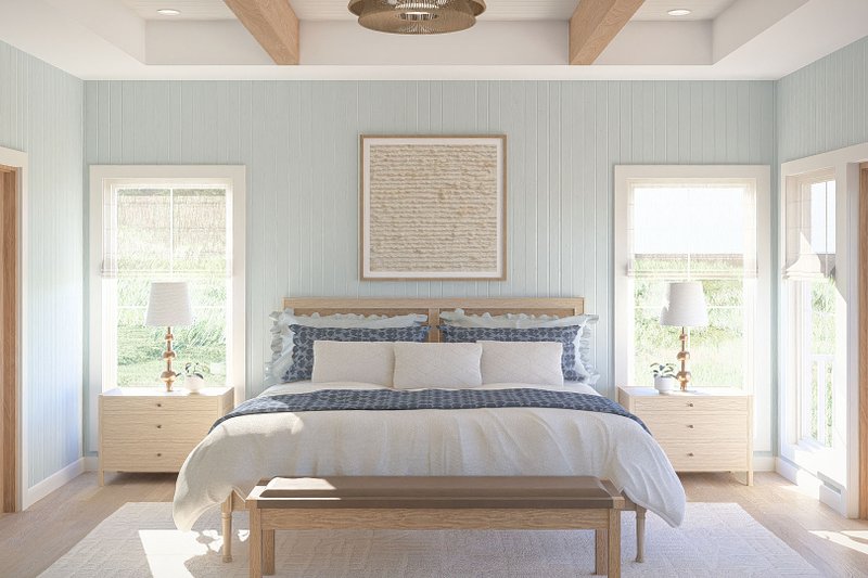 Architectural House Design - Interior - Other 8 for Beach House Plan #455-794 - 2 bed, 2 bath