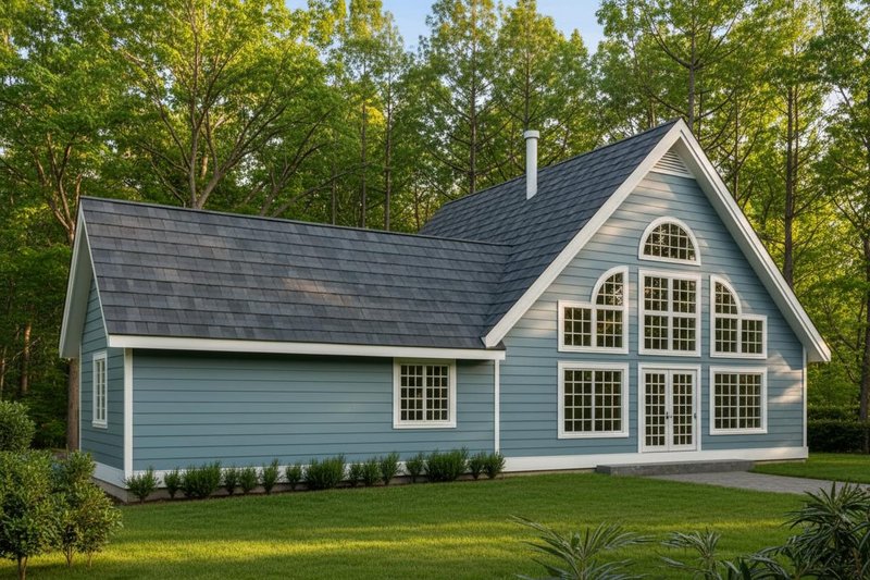 Dream House Plan - Exterior - Front Elevation Plan #100-221