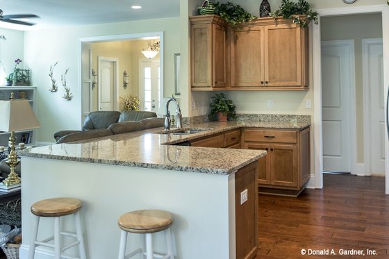 Interior - Kitchen 1 for Country House Plan #929-704 - 3 bed, 2 bath