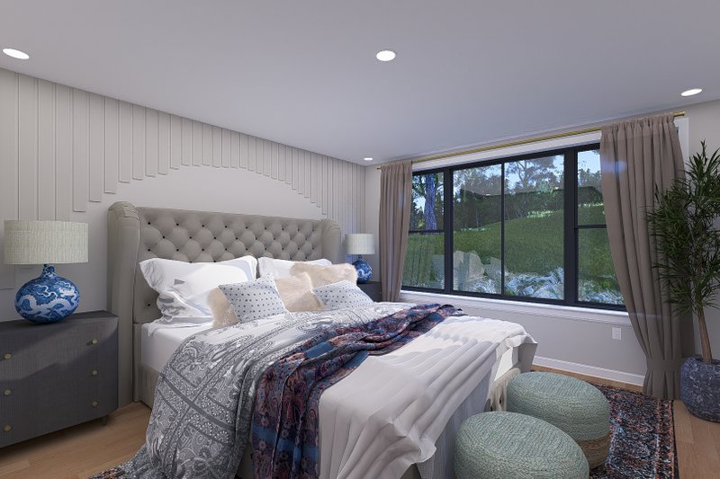 House Design - Interior - Master Bedroom for European House Plan #1060-293 - 5 bed, 3.5 bath
