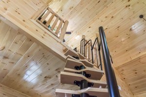 Interior - Other 9 for Cabin House Plan #123-115 - 1 bed, 1 bath