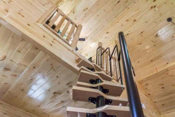 Interior - Other 9 for Cabin House Plan #123-115 - 1 bed, 1 bath