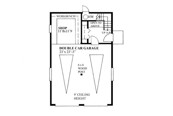 House Plan Design - Traditional Floor Plan - Main Floor Plan #118-177