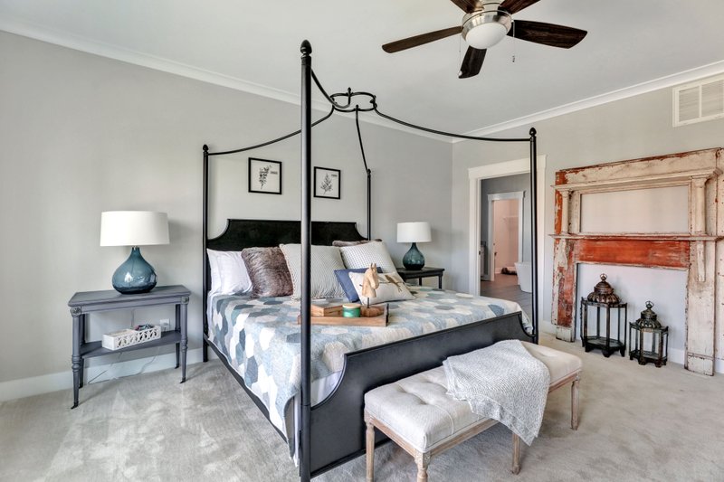 Architectural House Design - Interior - Master Bedroom 1 for Country House Plan #1080-12 - 4 bed, 4 bath