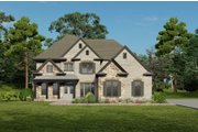 Traditional Style House Plan - 5 Beds 4 Baths 3338 Sq/Ft Plan #54-472 