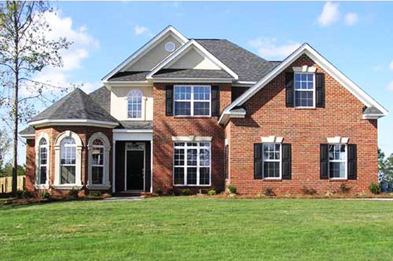 Exterior - Front Elevation 4 for Traditional House Plan #927-28 - 4 bed, 3 bath