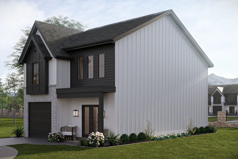 Architectural House Design - Exterior - Other Elevation 2 for Cottage House Plan #455-715 - 3 bed, 2.5 bath