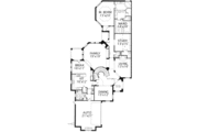 European Style House Plan - 3 Beds 2.5 Baths 3848 Sq/Ft Plan #141-127 