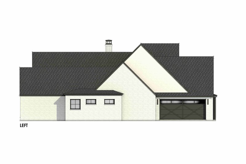 House Design - Exterior - Other Elevation for European House Plan #1096-54 - 4 bed, 3.5 bath
