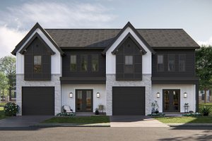 Modern Exterior - Front Elevation Plan #455-338