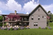 Farmhouse Style House Plan - 6 Beds 5.5 Baths 4674 Sq/Ft Plan #1069-41 Exterior 